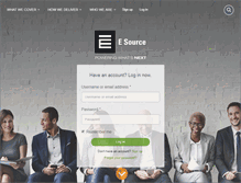 Tablet Screenshot of esource.com