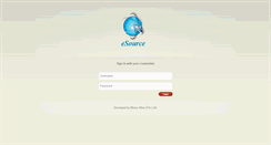 Desktop Screenshot of esource.pk
