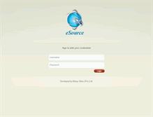 Tablet Screenshot of esource.pk